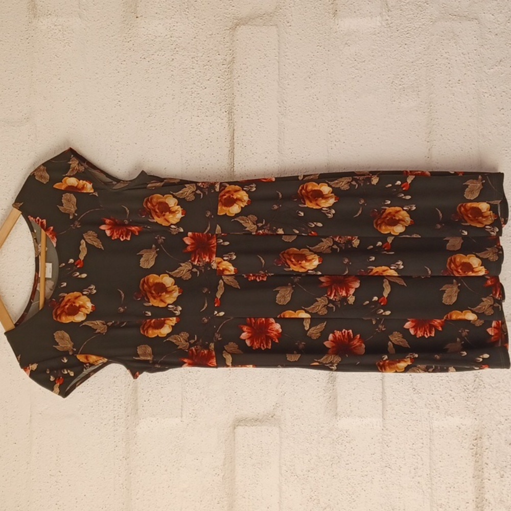 Kaileigh Floral Cap Sleeve A-Line Mini Dress Made In The USA